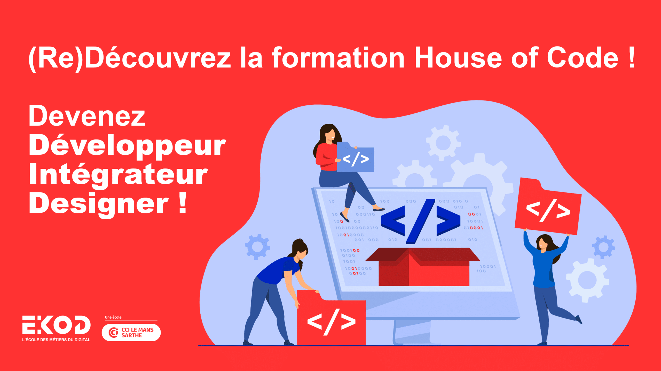 Découvrez la formations House Of Code - EKOD